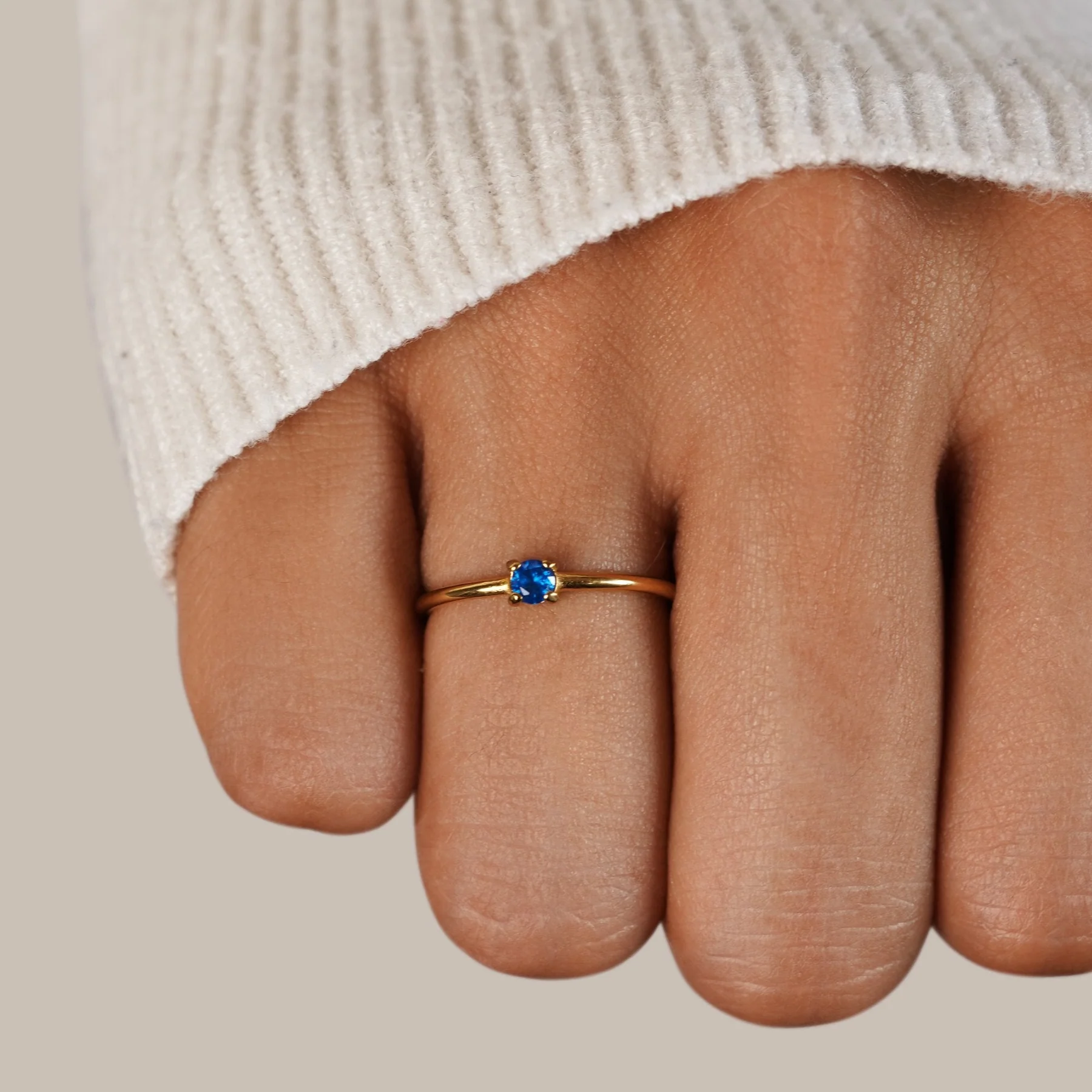 Chic Zircon Glamour ring - Justine