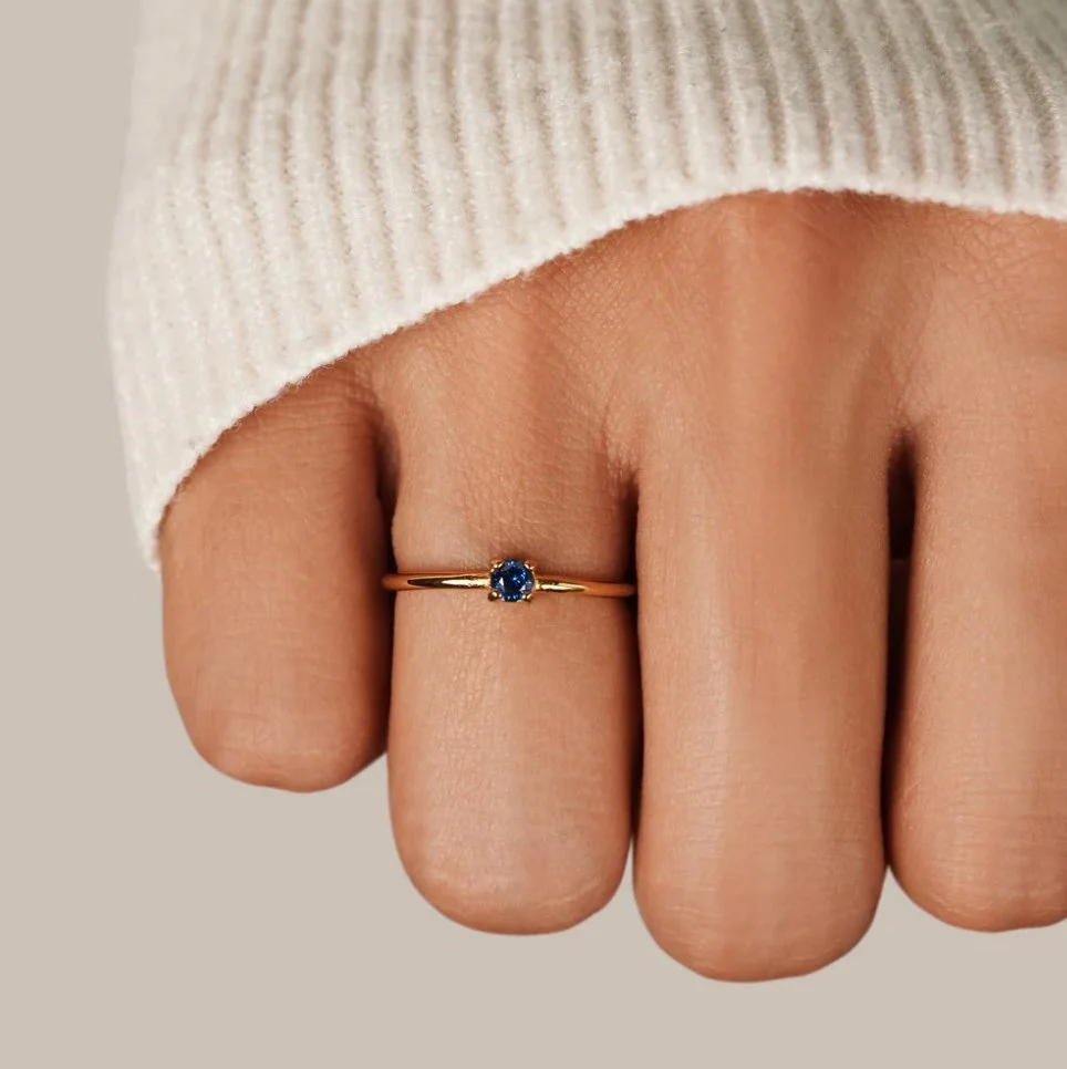 Chic Zircon Glamour ring - Justine