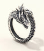 Adjustable Ring in Silver 925 Dragon Style - Rendahl