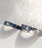 Sparkling Night Silver Ring - Sidsel