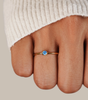 Chic Zircon Glamour ring - Justine