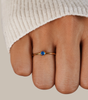 Chic Zircon Glamour ring - Justine
