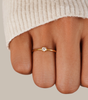 Chic Zircon Glamour ring - Justine