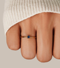 Chic Zircon Glamour ring - Justine