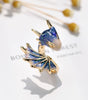 Adjustable Dragon Ring with Hand-Painted Enamel - Eirin