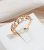 Elegant “Tangled” Gold Ring - Therese