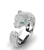 Adjustable Jaguar Ring in Silver and 18-carat Rose Gold - Frandsen