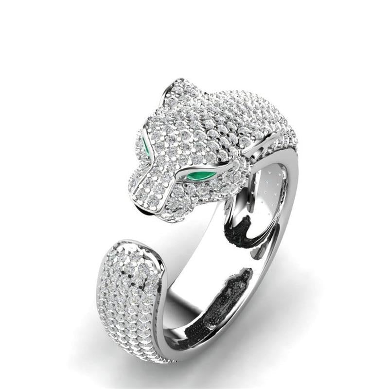 Adjustable Jaguar Ring in Silver and 18-carat Rose Gold - Frandsen