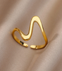 Refined Gold Wool Ring - Osland