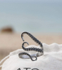 Silver Tentacular Ring, Adjustable -  Haagen