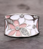 Vintage Sparkling Flower Zirconia Ring - Alexandra