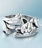 Elegant Vintage Ring for Cat Lovers - Dale