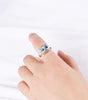 Adjustable Silver Ring for Cat Lovers  - Wangs