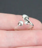 Gothic Silver Ring Inspired by Mushrooms - Finseth
