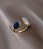 Elegant and bewitching aquamarine ring - Lia