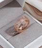 Sparkling ivy ring with elegant design - Trahan
