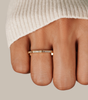 Sophisticated ring adorned with sparkling zirconium - Nolwenn