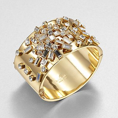 Vintage zirconia ring with elegant gold inlays - Urielle