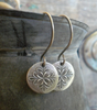 Elegant Vintage Silver Earrings - Kali