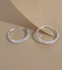 Refined and chic silver earrings - Elena